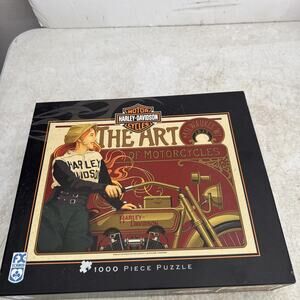 FX Schmid Harley Davidson “The Art Of Motorcycles 1000 Piece Jigsaw Puzzle